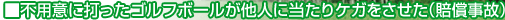 �s�p�ӂɑł����S���t�{�[�������l�ɓ�����P�K��������(��������)
